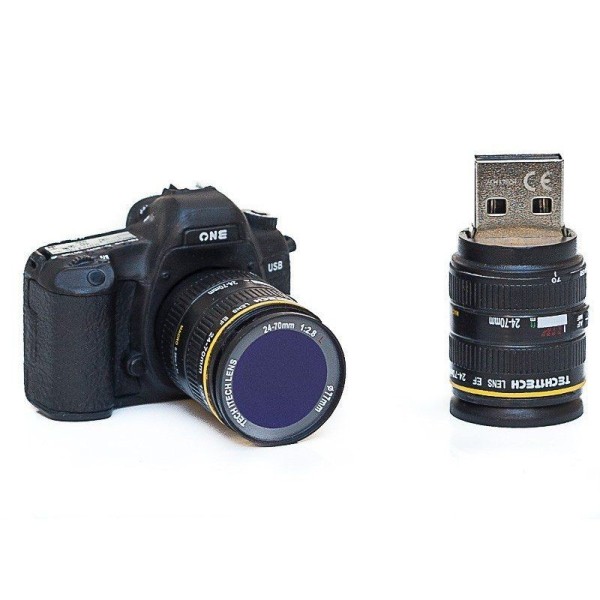Pendrive 32GB Tech One Tech Cámara Fotográfica The Perfect One USB 2.0 - Imagen 1