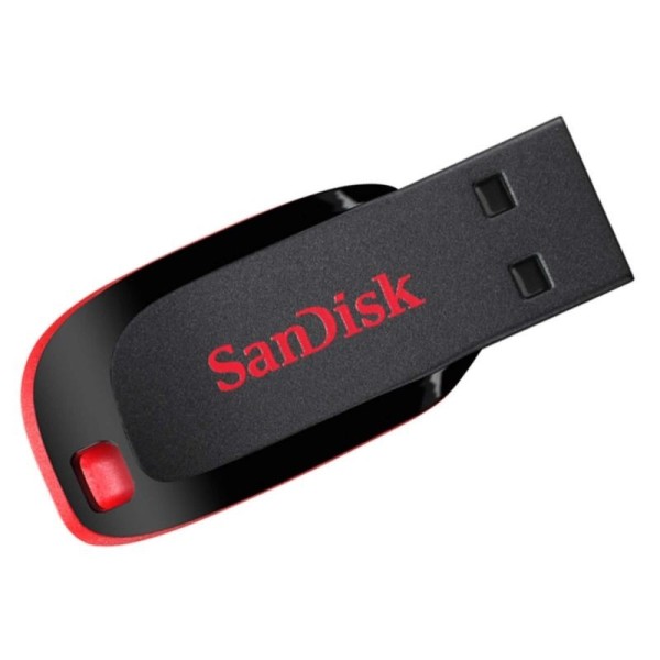 Pendrive 64GB SanDisk Cruzer Blade USB 2.0 - Imagen 1