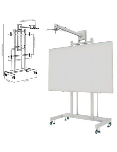 Soporte para Pizarra Interactiva Approx appIBSTD/ 80-120' - Imagen 1