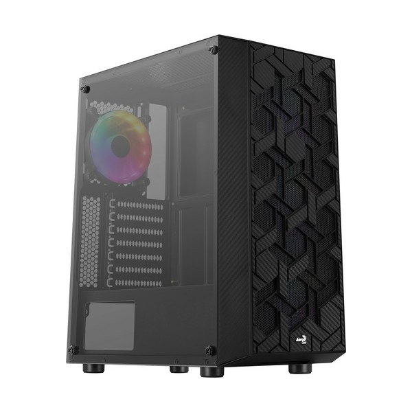 Caja Gaming Semitorre Aerocool Hivebk - Imagen 1