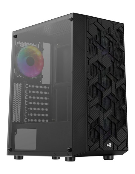 Caja Gaming Semitorre Aerocool Hivebk - Imagen 1