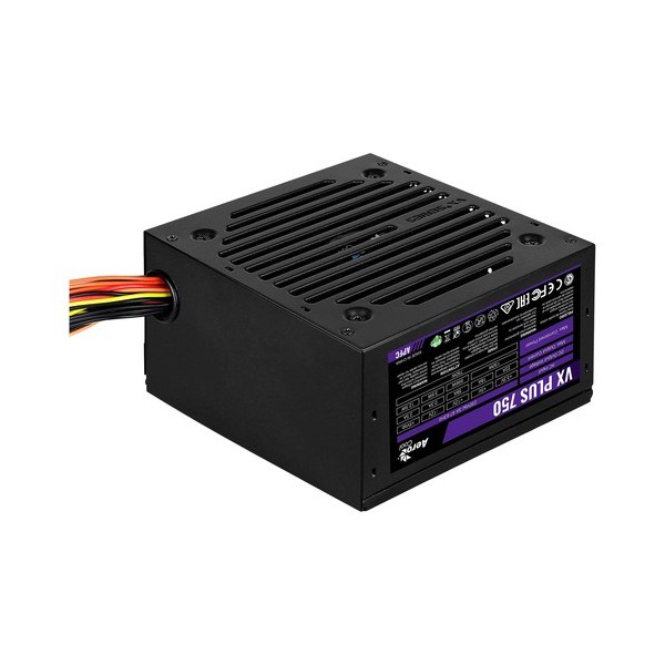 Fuente de Alimentación Gaming Aerocool VX Plus 750/ 750W/ Ventilador 12 cm - Imagen 1