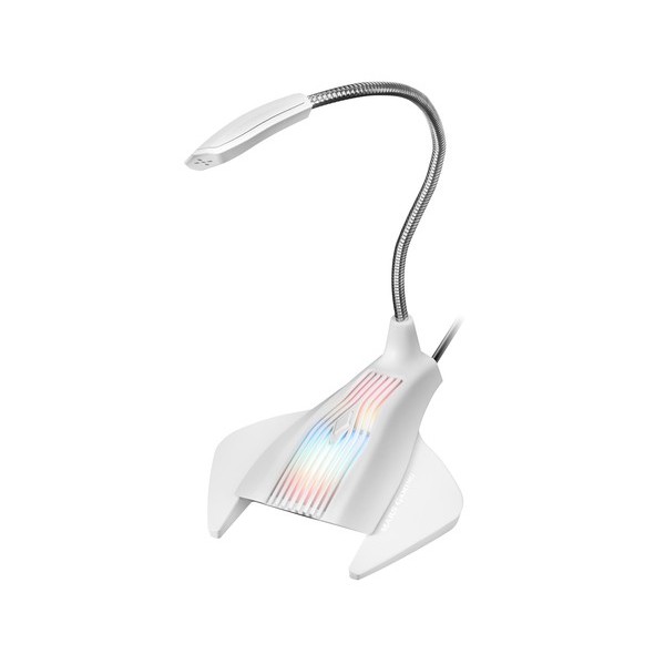 Micrófono Mars Gaming MMICW/ USB 2.0/ Blanco - Imagen 1