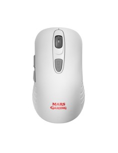Ratón Gaming Inalámbrico Mars Gaming MMW2/ Hasta 3200DPI/ Blanco - Imagen 1