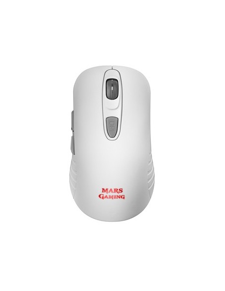Ratón Gaming Inalámbrico Mars Gaming MMW2/ Hasta 3200DPI/ Blanco - Imagen 1