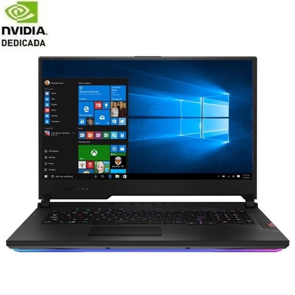 Portátil Gaming Asus ROG Strix 17 G732LXS-HG014T Intel Core i7-10875H/ 32GB/ 1TB SSD/ GeForce RTX2080/ 17.3'/ Win10 - Imagen 1