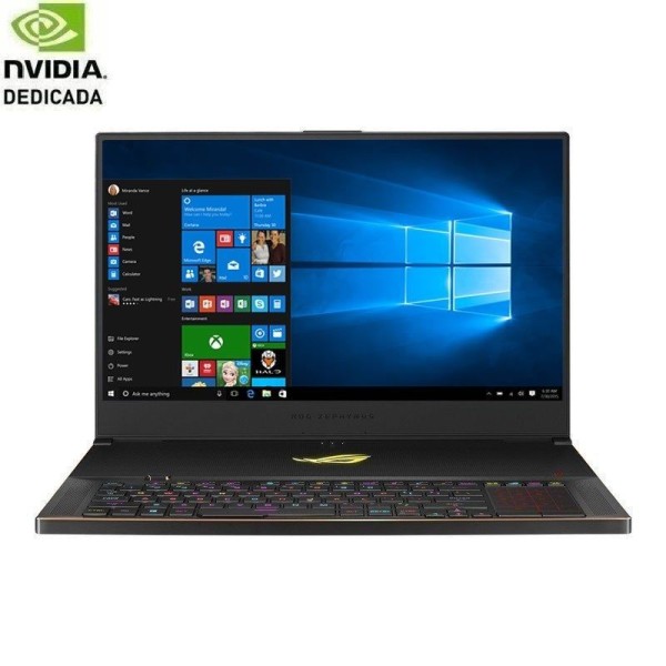 Portátil Gaming Asus ROG Zephyrus S17 GX701LWS-EV076T Intel Core i7-10875H/ 32GB/ 1TB SSD/ GeForce RTX2070 SUPER/ 17.3'/ Win10 -