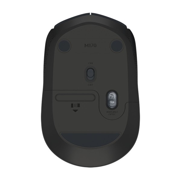 Ratón Inalámbrico Logitech M170/ Hasta 1000 DPI/ Gris - Imagen 3