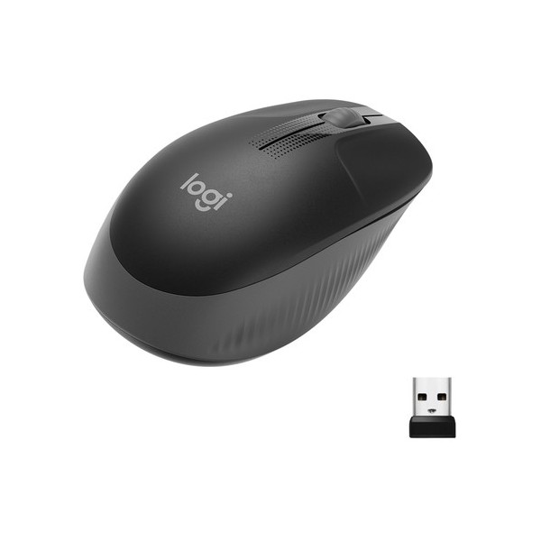 Ratón Inalámbrico Logitech M190/ Hasta 1000 DPI/ Gris Marengo - Imagen 5