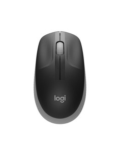 Ratón Inalámbrico Logitech M190/ Hasta 1000 DPI/ Gris Medio - Imagen 1