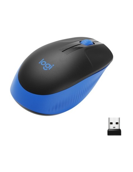 Ratón Inalámbrico Logitech M190/ Hasta 1000 DPI/ Azul - Imagen 5