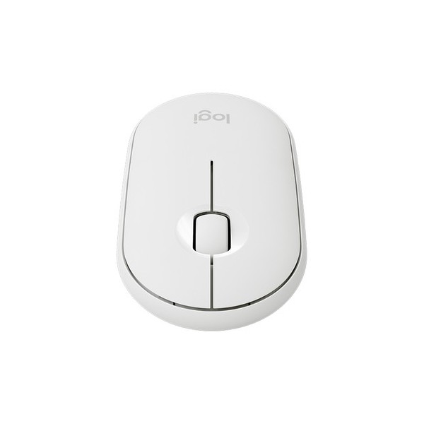 Ratón Inalámbrico por Bluetooth/ 2,4GHz Logitech Pebble M350/ Hasta 1000 DPI/ Blanco Crudo - Imagen 3