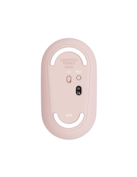 Ratón Inalámbrico por Bluetooth/ 2,4GHz Logitech Pebble M350/ Hasta 1000 DPI/ Rosa - Imagen 4