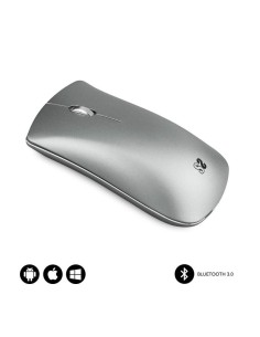 Ratón Inalámbrico por Bluetooth Subblim Elegant/ Hasta 1600 DPI/ Plata - Imagen 1
