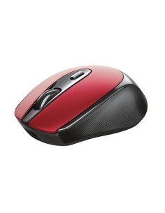 Ratón Inalámbrico Trust Zaya/ Hasta 1600 DPI/ Rojo - Imagen 1