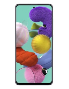 Smartphone Samsung Galaxy A51 4GB/ 128GB/ 6.5'/ Negro - Imagen 1
