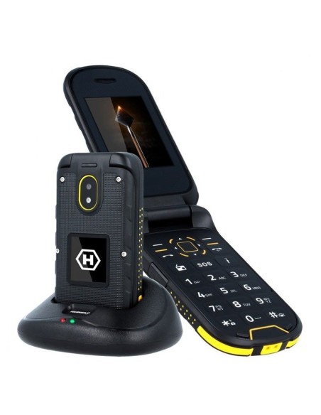 Teléfono Móvil Ruggerizado Hammer BOW+/ Negro - Imagen 1