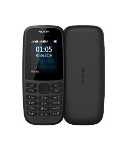 Teléfono Móvil Nokia 105 4TH Edition/ Negro - Imagen 1
