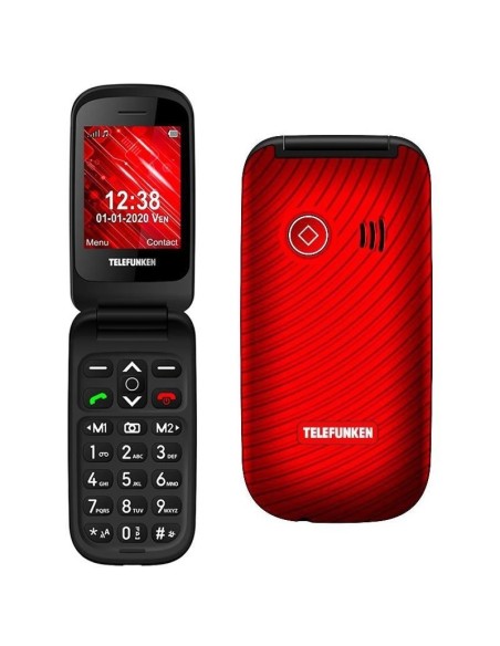 Teléfono Móvil Telefunken S440 para Personas Mayores/ Rojo - Imagen 1
