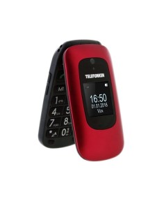 Teléfono Móvil Telefunken TM 250 para Personas Mayores/ Rojo Izy - Imagen 1