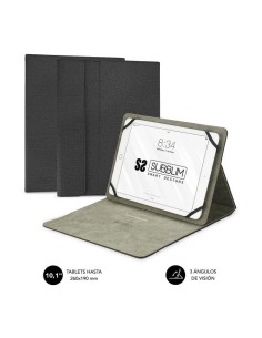 Funda Subblim Clever Stand para Tablets de 10.1'/ Negra - Imagen 1