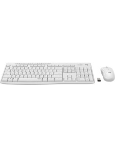 Teclado y Ratón Inalámbrico Logitech Silent Touch MK295/ Blanco - Imagen 1 2