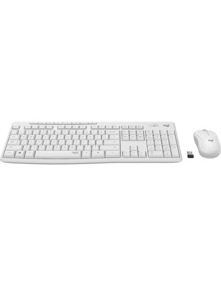 Teclado y Ratón Inalámbrico Logitech Silent Touch MK295/ Blanco - Imagen 2