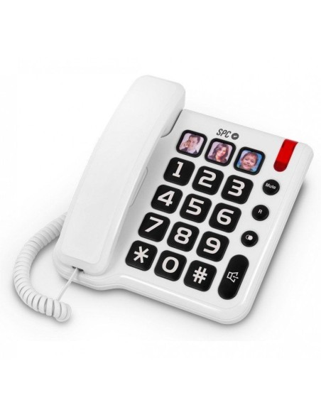 Teléfono SPC Comfort Numbers 3294/ Blanco - Imagen 1