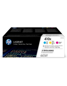 Tóner Original HP nº410X XL Alta Capacidad Multipack/ Cian/ Magenta/ Amarillo - Imagen 1