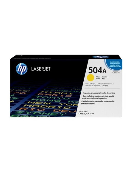 Tóner Original HP nº504A/ Amarillo - Imagen 1