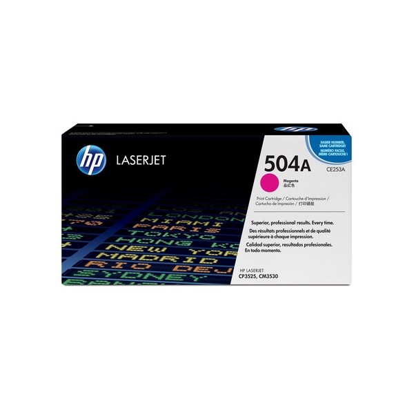 Tóner Original HP nº504A/ Magenta - Imagen 1