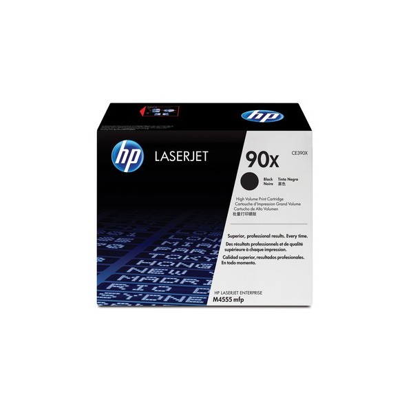 Tóner Original HP nº90X XL Alta Capacidad/ Negro - Imagen 1