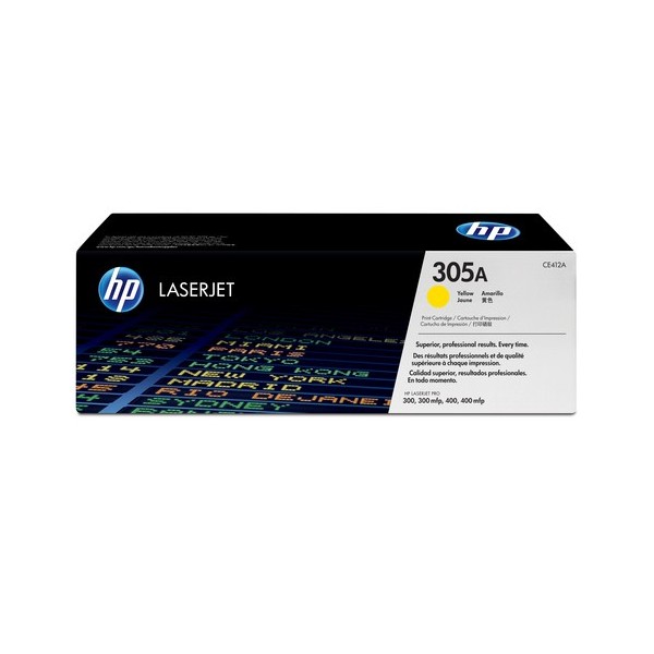 Tóner Original HP nº305A/ Amarillo - Imagen 1