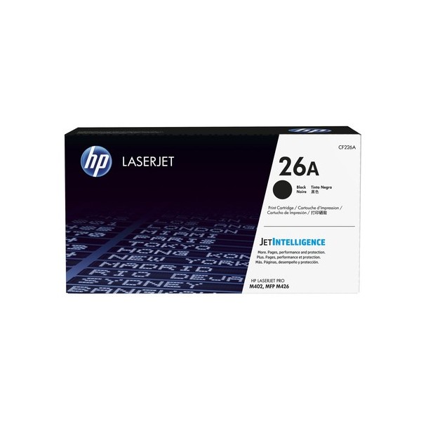 Tóner Original HP nº26A/ Negro - Imagen 1