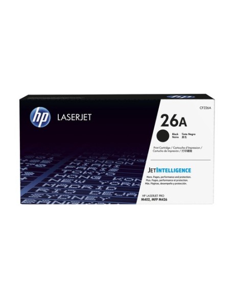Tóner Original HP nº26A/ Negro - Imagen 1