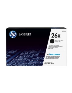 Tóner Original HP nº26X XL Alta Capacidad/ Negro - Imagen 1
