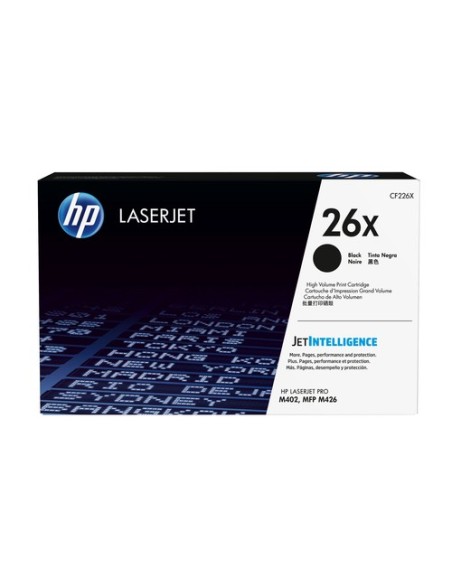 Tóner Original HP nº26X XL Alta Capacidad/ Negro - Imagen 1