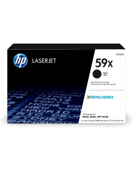 Tóner Original HP nº59X XL Alta Capacidad/ Negro - Imagen 1