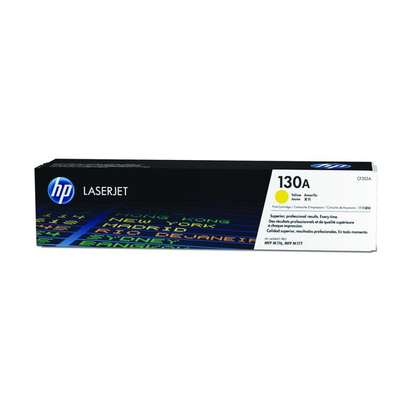 Tóner Original HP nº130A/ Amarillo - Imagen 1