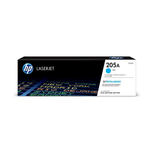 Tóner Original HP nº205A/ Cian - Imagen 1