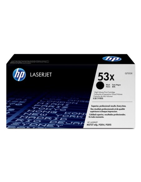 Tóner Original HP nº53X XL Alta Capacidad/ Negro - Imagen 1