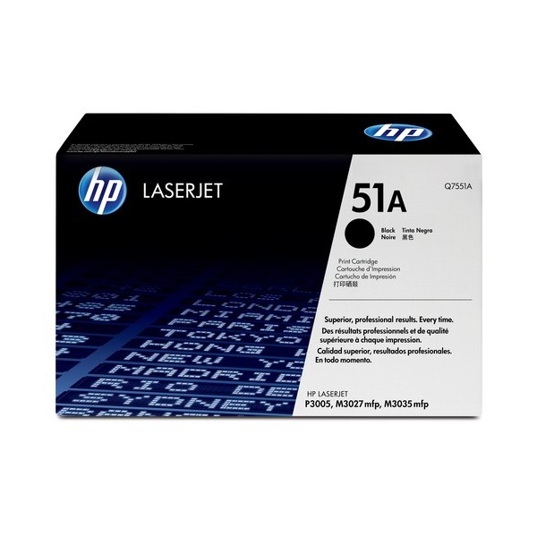 Tóner Original HP nº51A/ Negro - Imagen 1