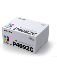 Tóner Original Samsung CLT-P4092C Multipack/ Cian/ Magenta/ Amarillo/ Negro - Imagen 1
