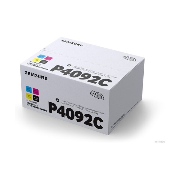 Tóner Original Samsung CLT-P4092C Multipack/ Cian/ Magenta/ Amarillo/ Negro - Imagen 1