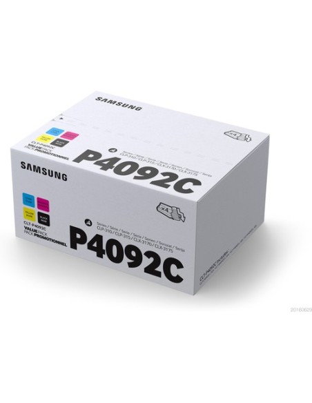 Tóner Original Samsung CLT-P4092C Multipack/ Cian/ Magenta/ Amarillo/ Negro - Imagen 1