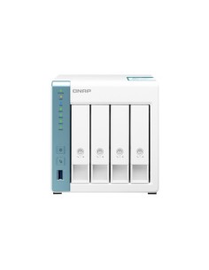NAS QNAP TS-431K/ 4 Bahías 3.5'- 2.5'/ 1GB DDR3/ Formato Torre - Imagen 1