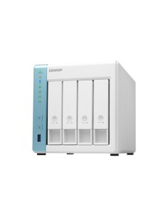 NAS QNAP TS-431K/ 4 Bahías 3.5'- 2.5'/ 1GB DDR3/ Formato Torre - Imagen 1 2