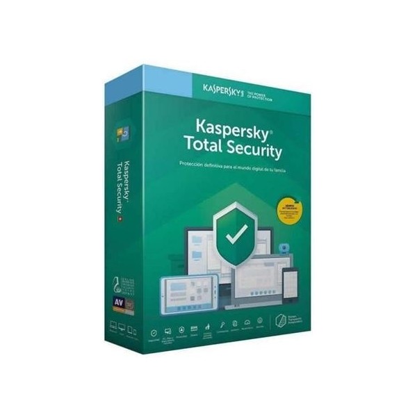 KASPERSKY TOTAL SECURITY 2020 1 DISPOSITIVOS + SAFE KIDS - Imagen 1