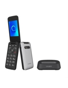 TELEFONO MOVIL ALCATEL 30.26X PLATA· - Imagen 1