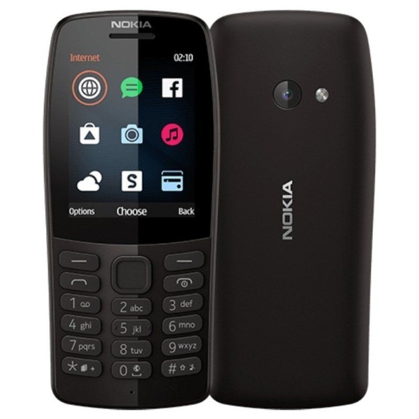 Teléfono Móvil Nokia 210/ Negro - Imagen 1